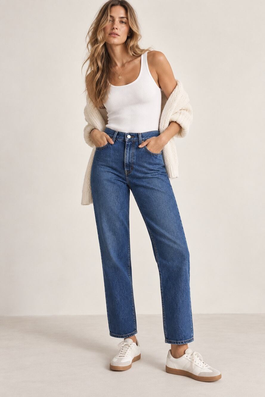Abercrombie & Fitch The Ankle Straight Ultra High Rise Jeans - Size 27